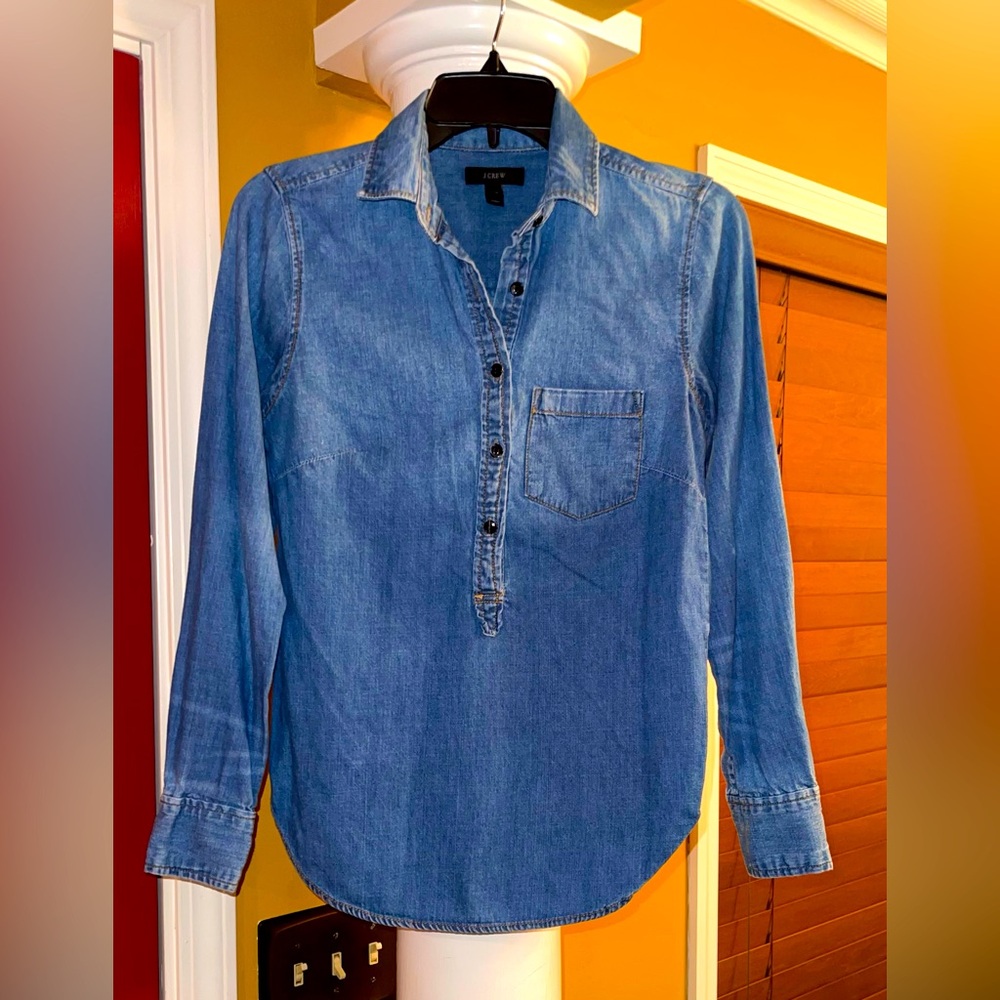 Blue Denim Shirt